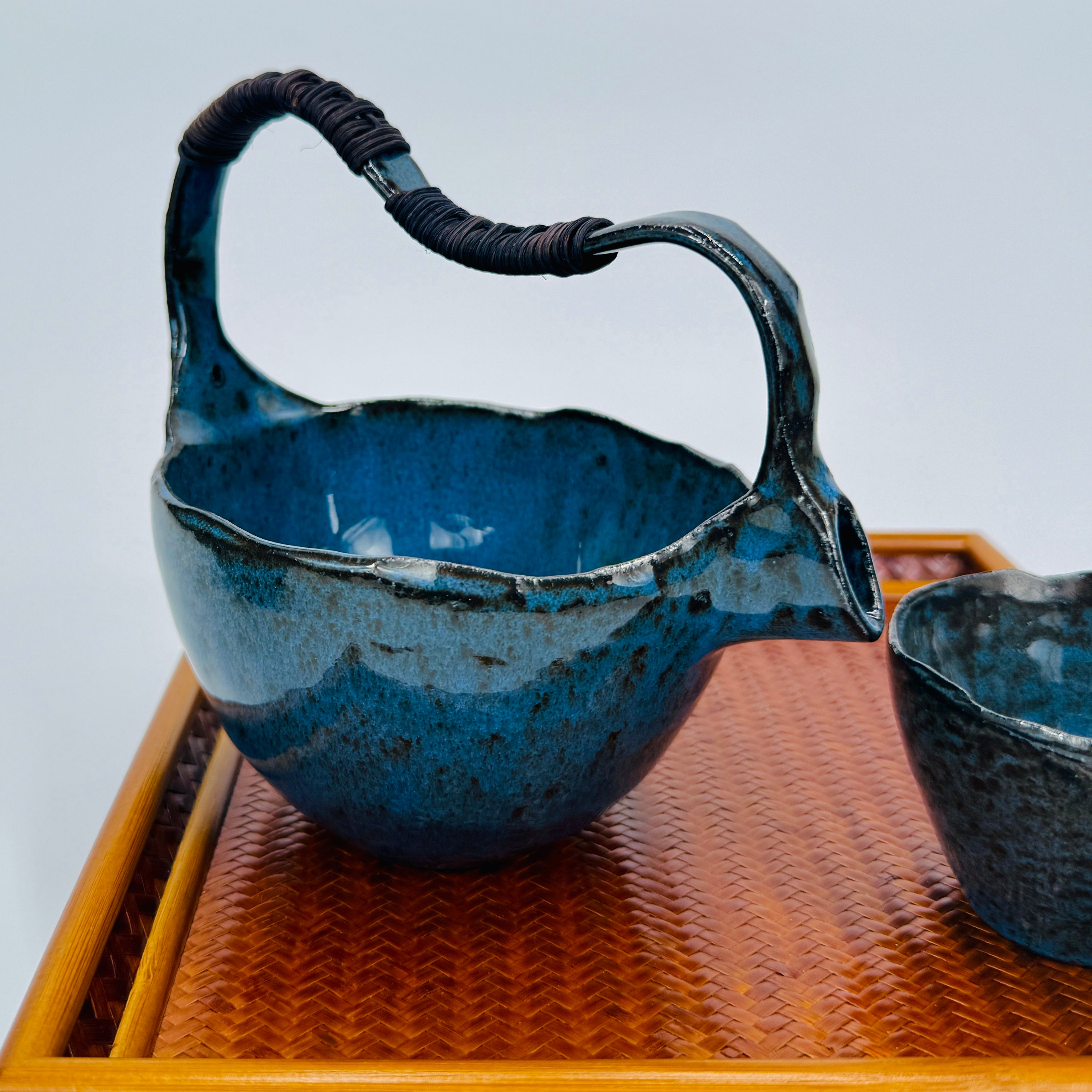 Carrara Vista Tea Set (Ocean Blue)