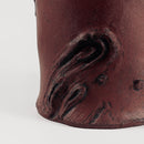 Handcrafted Red Stoneware Plum Blossom Teapot