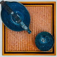 Carrara Vista Tea Set (Ocean Blue)