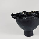 Handcrafted Stoneware Mini High-Foot Tray