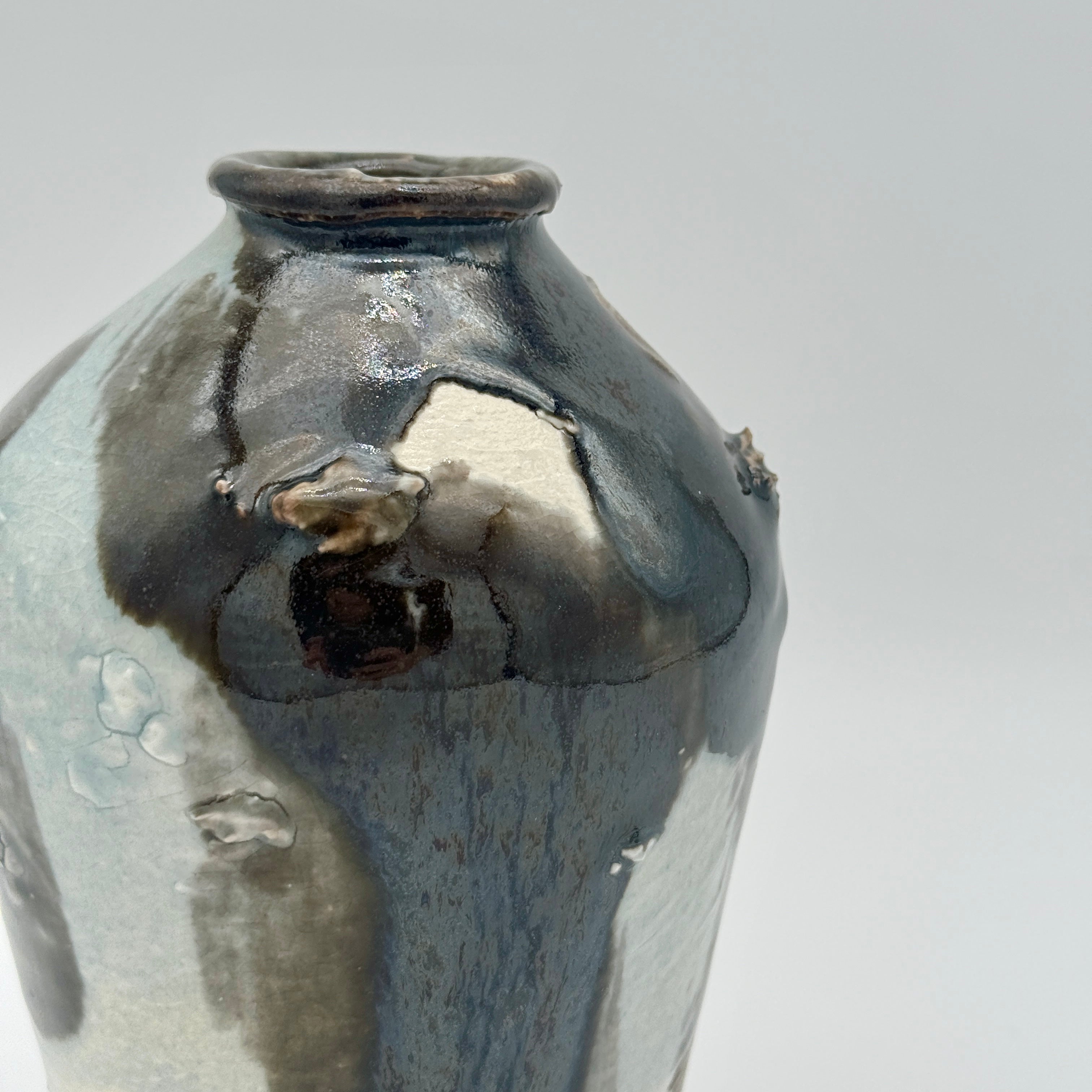 Blue Shadow - Ceramic Vase