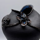 Dark Petals - Medium Ceramic Vase