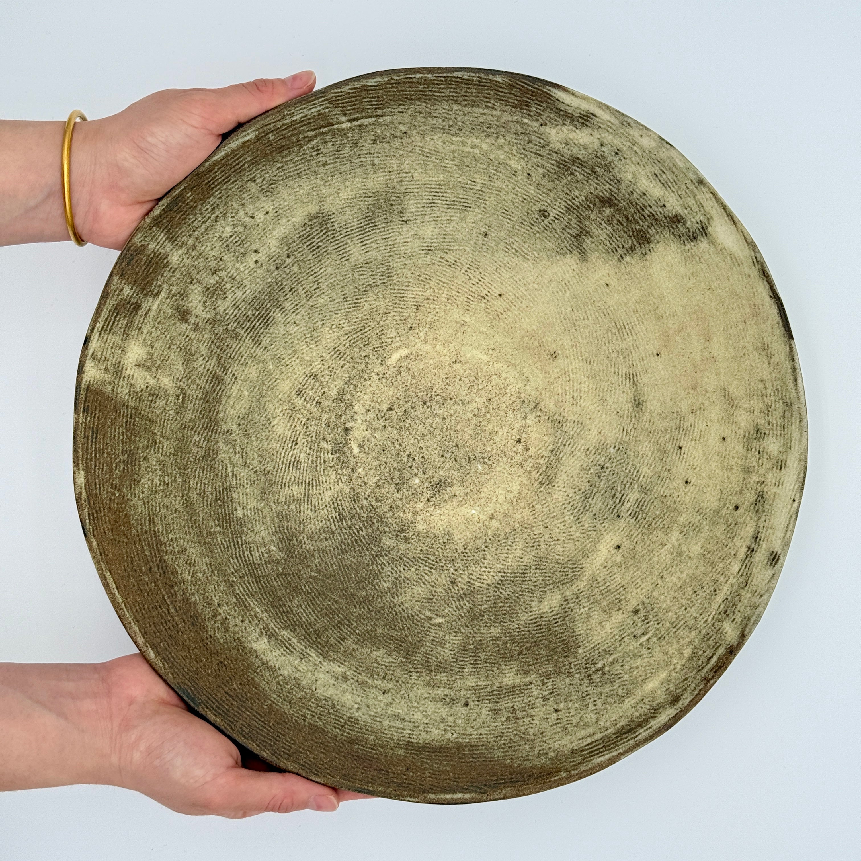 Handcrafted Stoneware Plate
