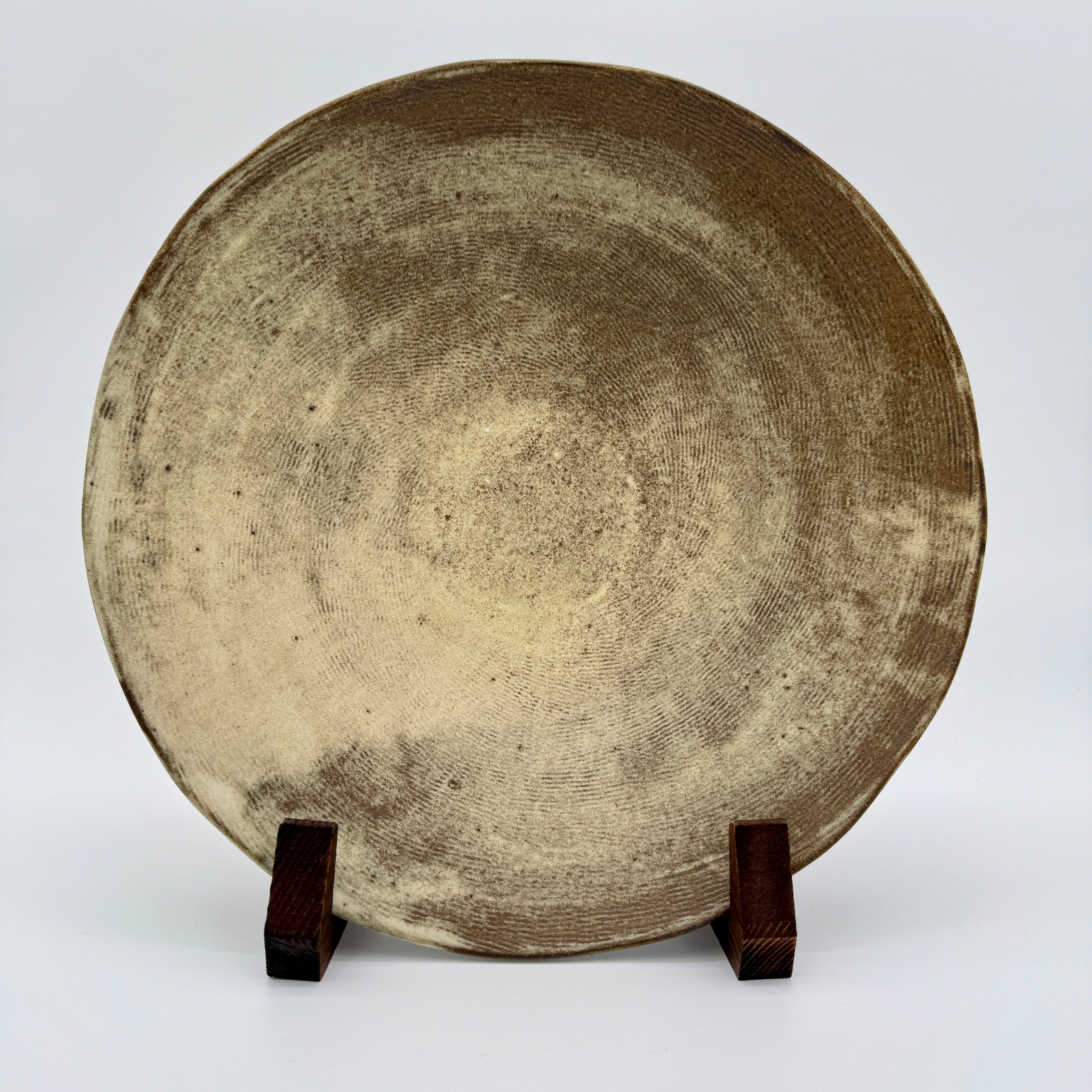 Handcrafted Stoneware Plate