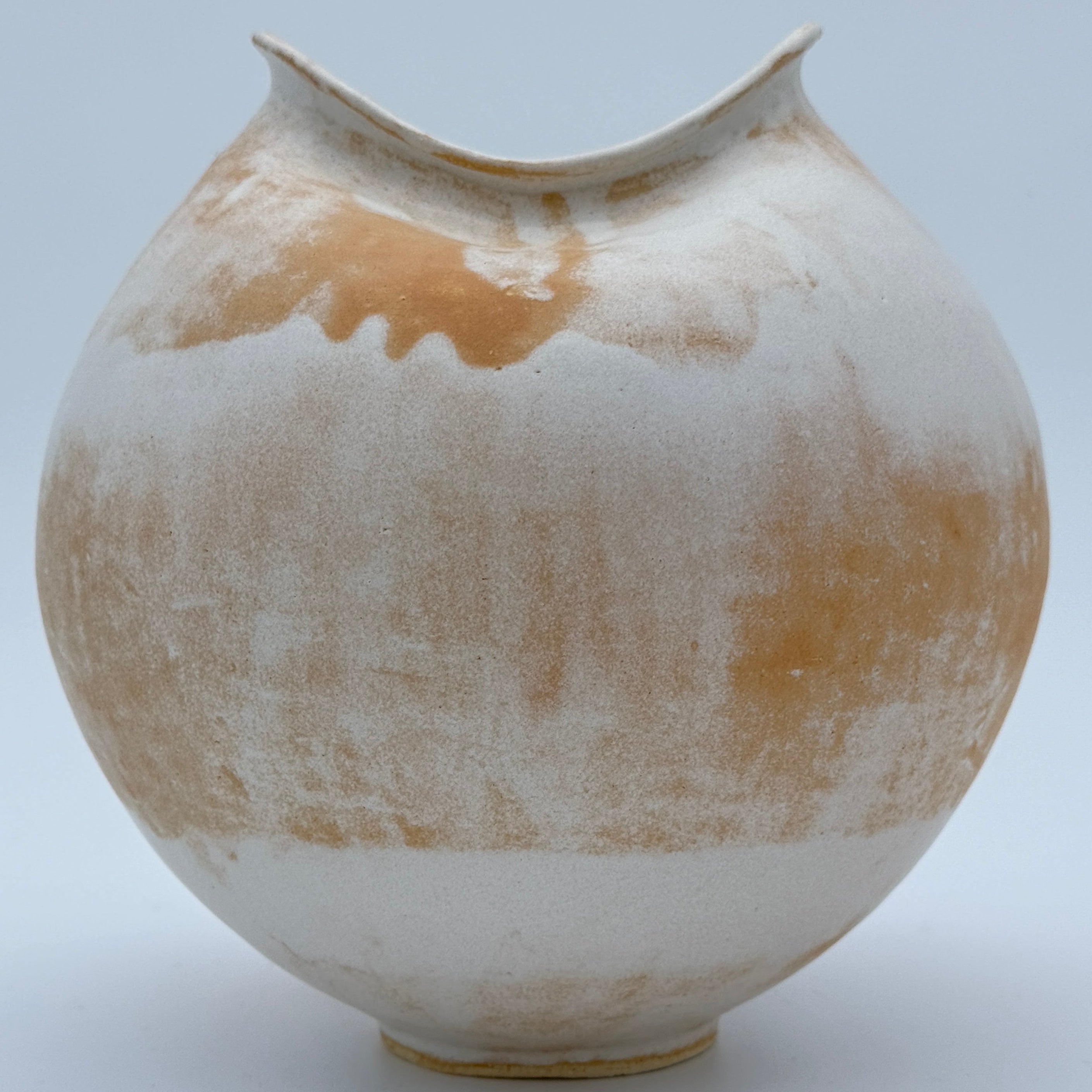 Desert Clouds - Matte White Moon Jar