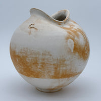 Desert Clouds - Matte White Moon Jar