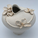 Matte White Flower Vase - Clean Neck