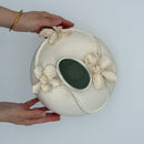 Matte White Flower Vase - Clean Neck