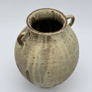 Rustic Ceramic Amphora - Medium Stoneware Vase
